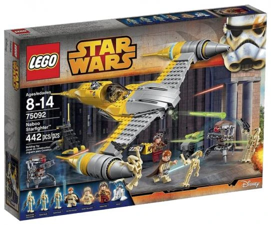 Фото Lego Дания Конструктор Lego Star Wars 75092 Naboo Starfighter (Лего 75092 Истребитель Набу)