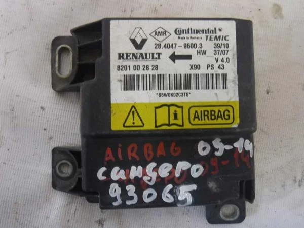 Фото Блок Air Bag Sandero (093065СВ2)