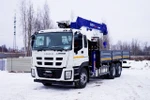 Фото №2 Манипулятор ISUZU CYZ52T-514, стрела 11 тонн, борт 20 тонн