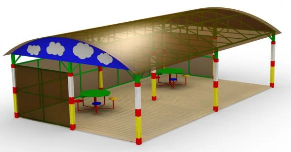 Фото Теневой навес тип-2