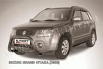 фото Slitkoff Кенгурятник d76 низкий черный SUZUKI GRAND VITARA (2005)