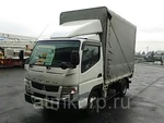 фото Грузовик бортовой тентованный MITSUBISHI CANTER кузов FBA20 год выпуска 2012 грузопод 2 тн пробег 139 т.км