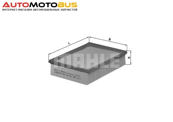 Фото Воздушный фильтр KNECHT LX 343