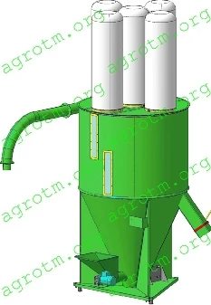 Фото Шнековый смеситель, смеситель горизонтальный, смеситель кормов