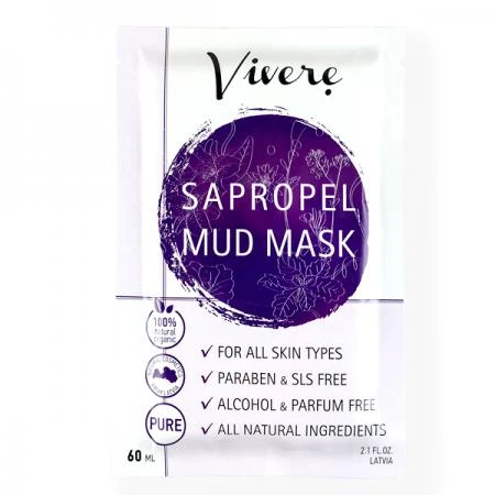 Фото VIVERE SAPROPEL MUD MASK PURE