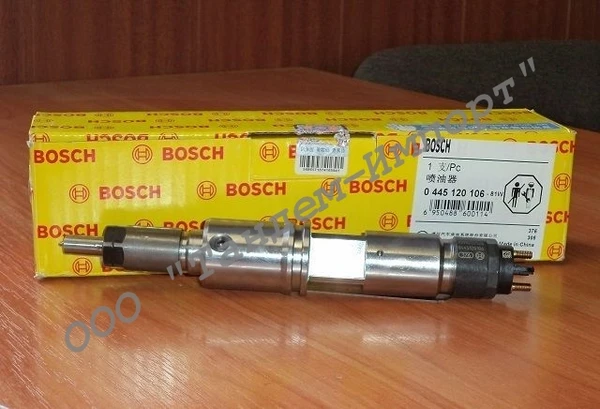 Фото Форсунка BOSCH 0445120106 (Dongfeng Renault DCi11) D5010222526