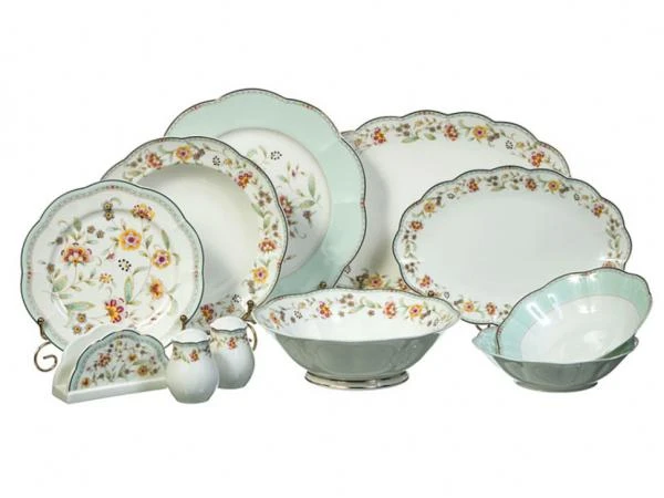 Фото Столовый сервиз на 6 персон, 26 пр. Porcelain Manufacturing (264-707)