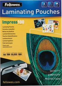 Фото Расходные материалы Fellowes Laminating Pouch A4, 100 мкм, 100 шт.