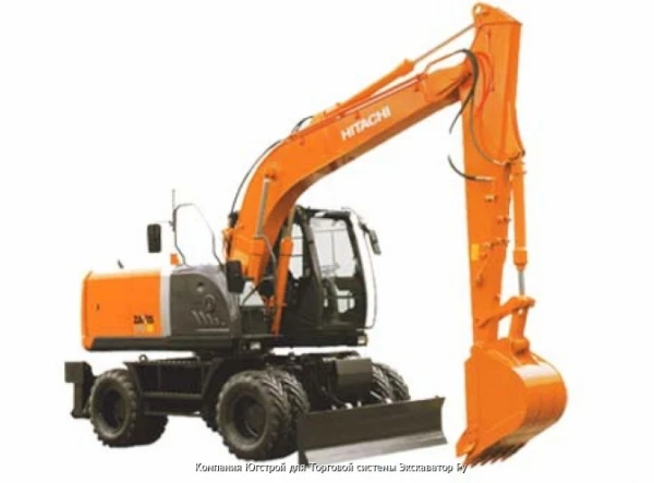 Фото АРЕНДА КОЛЕСНОГО ЭКСКАВАТОРА HITACHI ZX140W-3