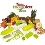 Фото №16 Nicer Dicer Plus Найсер Дайсер Плюс механическая овощерезка