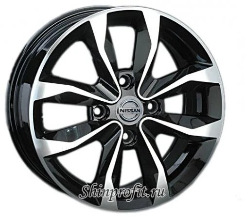 Фото Replica NS94 5.5x15/4x114.3 D66.1 ET40 BKF