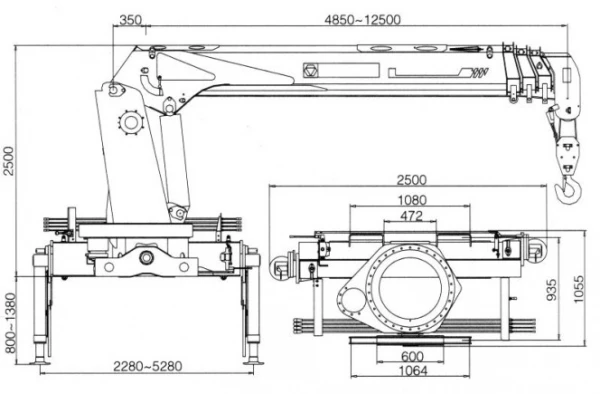 Фото Крановоманипуляторная установка Xcmg SQ12SK3Q