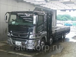 фото Грузовик борт эвакуатор с КМУ MITSUBISHI SUPER GREAT кузов FS50VZ гв 2011 груз 14,06 т пробег 100 т.км