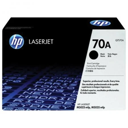 Фото Картридж лазерный HP (Q7570A) LaserJet M5025/M5035 и другие, №70А, оригинальный, ресурс 15000 стр