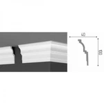 фото Плинтус потолочный П 20 100/40