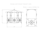 фото Беседка Узорная малая