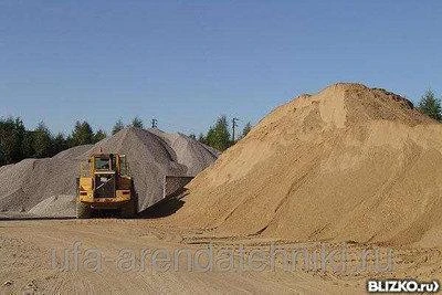 Фото ПГС, песчано - гравийная смесь, песок с доставкой