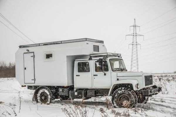 Фото Егерь 2 авто дом на шасси ГАЗ 33088 Садко . Дом на колёсах