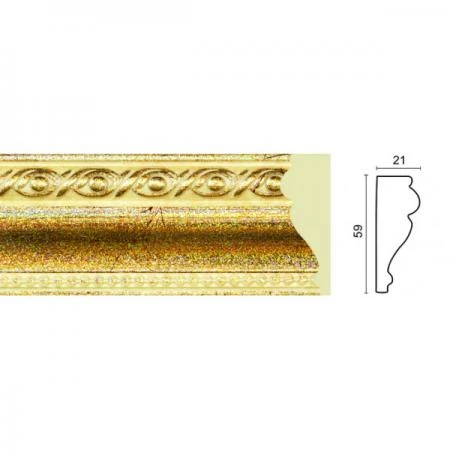 Фото Молдинг Цветная лепнина 61-33