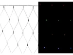 фото Электрогирлянда со светодиодами-сеть 130х140 см 220в 160 led мульти