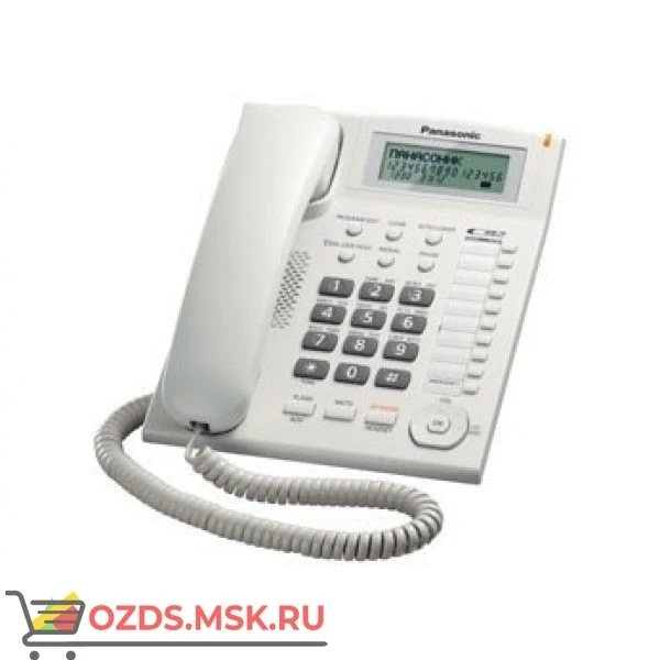 Фото Panasonic KX-TS2388RUW проводной телефон, цвет белый: Проводной телефон