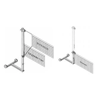 Фото Мобильные стойки для бадминтона и большого тенниса