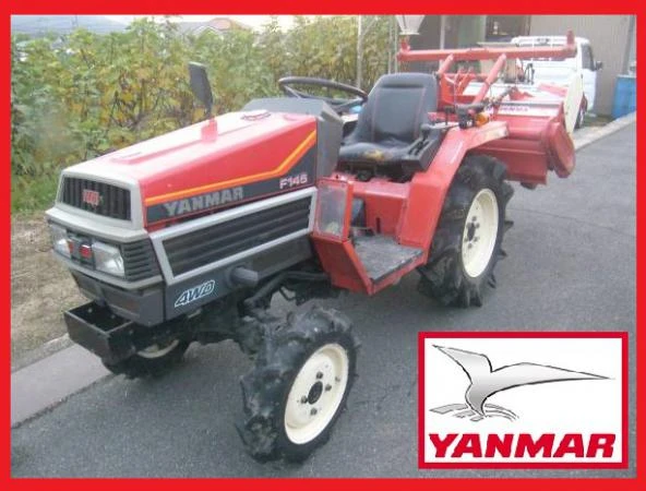 Фото Японский минитрактор Yanmar F 145 D