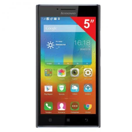 Фото Смартфон LENOVO P70, 5", 2 SIM, 4G (LTE), 5/13 Мп, 16 Гб, microSD, синий, пластик