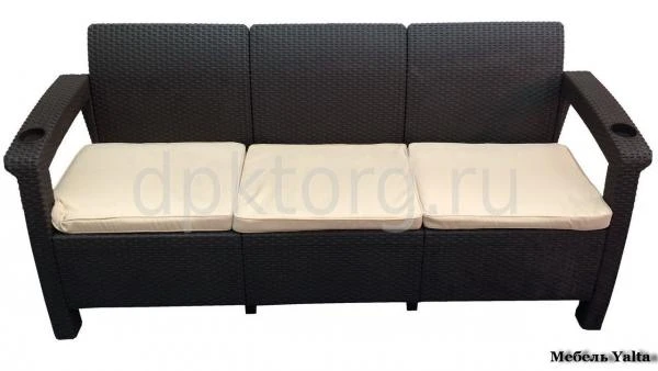 Фото Трехместный дачный диван Yalta Sofa 3 Seat