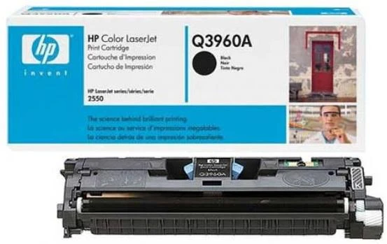 Фото HP Color LaserJet Q3960A Black Print Cartridge