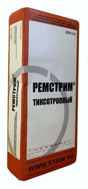 Фото Ремонтная смесь для срочного и зимнего ремонта бетона Ремстрим ТБ меш 25 кг