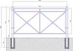 Фото №2 Пешеходное ограждение