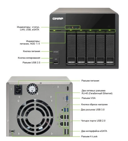 Фото QNAP TS-563-2G