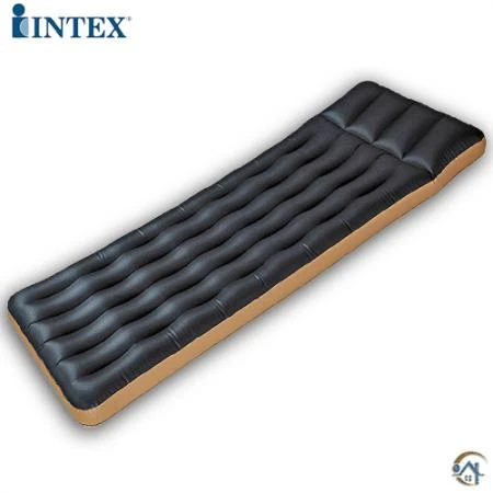 Фото Надувной односпальный матрас Intex Camping Mats (72х189х20 см)