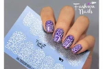 фото Наклейки для маникюра Fashion Nails Слайдер дизайн WHITE #3