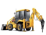 фото Услуги погрузчика-экскаватора JCB 3CX (есть гидромолот)