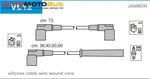 фото Комплект проводов зажигания JANMOR VL12
