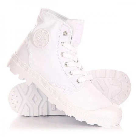 Фото Ботинки высокие Palladium Pampa Hi White