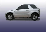 фото Slitkoff Защита порогов d76 с проступями Suzuki Grand Vitara 2008 3 двери