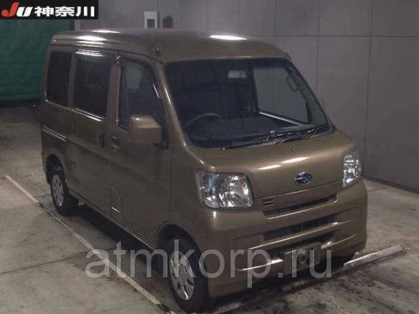 Фото Грузопассажирский микроавтобус SUBARU SAMBAR кузов S321B гв 2015 пробег 145 т.км зеленый