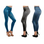 фото Slim Jeggings - эластичные леггинсы + юбка в подарок