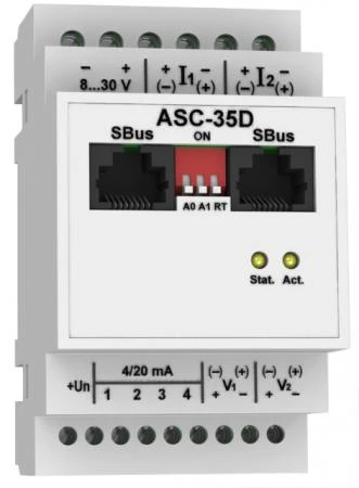 Фото ASC-35D - модуль аналоговых датчиков