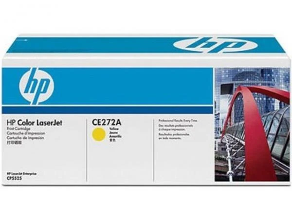 Фото Расходные материалы HP Color LaserJet CE272A Yellow Print Cartridge