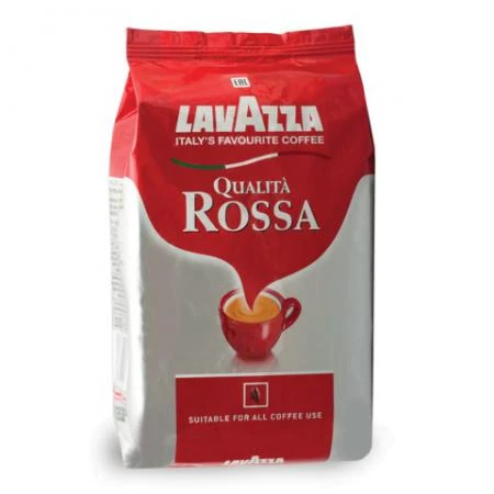 Фото Кофе в зернах LAVAZZA (Лавацца) "Qualita Rossa", 1000 г, вакуумная упаковка