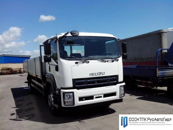 Фото ISUZU FVR34 с бортовой платформой