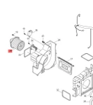 Фото №5 Электродвигатель печки Hyundai R290LC-7, R320LC-7 (11N6-90700DW)