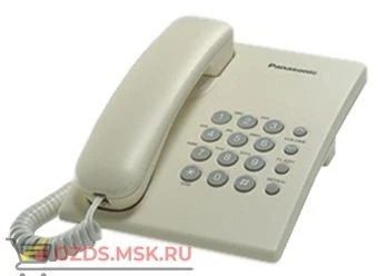 Фото Panasonic KX-TS2350RUJ — (цвет бежевый): Проводной телефон