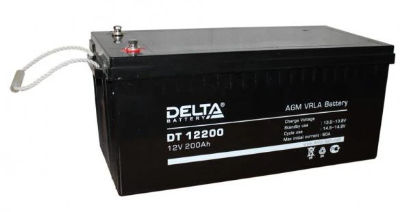 Фото Аккумуляторная батарея DELTA DT 12200