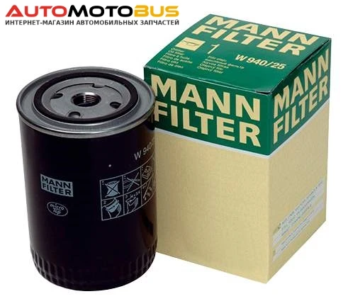 Фото Фильтр масляный двигателя MANN-FILTER W1168