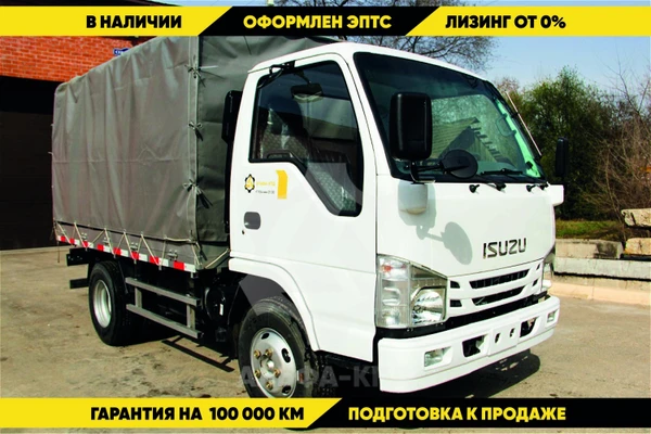 Фото Бортовой грузовик Isuzu Elf 4х2, г/п 3780 кг